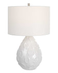 Loop - White Glaze Table Lamp