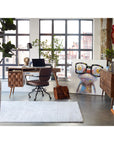 O2 - Desk - Caramel Brown