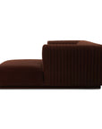 Zandro - Sectional Right - Dark Brown