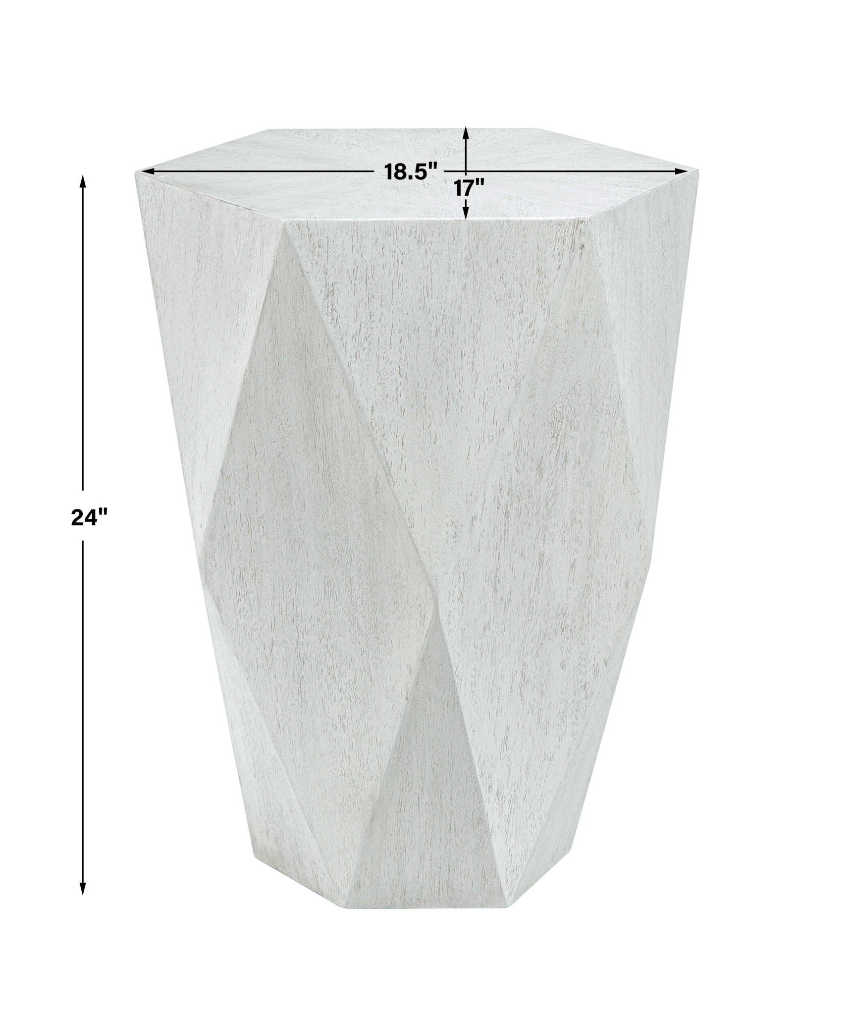 Volker - Side Table - White