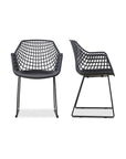 Honolulu - Chair (Set of 2) - Black