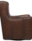 CC - Senda Swivel Chair - Dark Brown