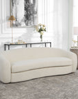 Capra - Art Deco White Sofa