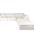Clay - Livesmart Fabric Dream Modular Sectional - Cream