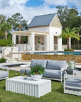 Coastal Living Outdoor - South Beach Sofa - Gray