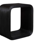 Compton - Rattan Side Table - Black