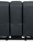 Riverton - Power Gliding Console Loveseat With Power Headrest And Lumbar - Black