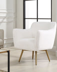 Oasis - White Swivel Chair