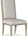 Castella - Upholstered Side Chair - Beige / Light Brown