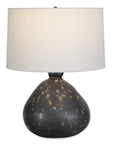 Killarney - Distressed Green Table Lamp - Black