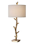 Javor - Tree Branch Table Lamp - Gold