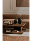 Casey - Large Coffee Table - Dark Brown