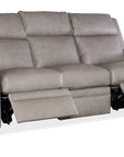 Imagine - Sofa Left & Right Recline, With Articulating Headrest - Gray