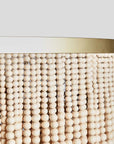 Brittany - Beaded Chandelier - Natural