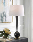Brielle - Table Lamp - Polished Black