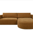 Emmy - Sectional Right - Ginger / Brown