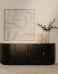 Nicola - Media Cabinet - Black