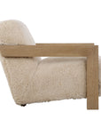 Jackson - Sheepskin Accent Chair - Light Brown