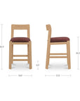 Oli - Counter Stool - Berry / Purple