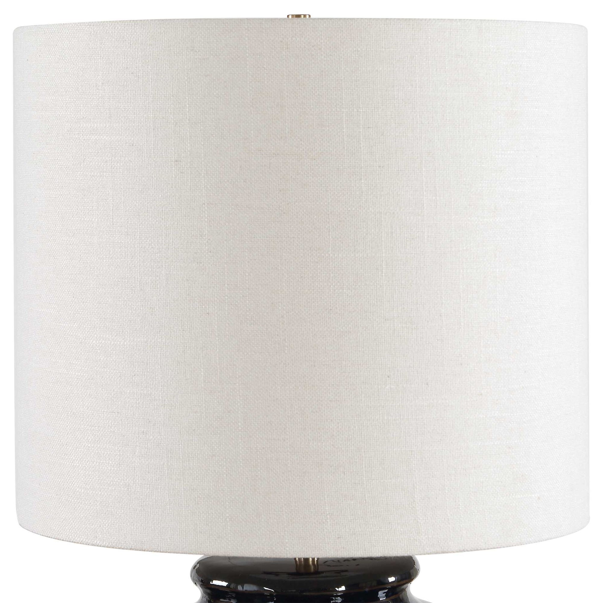 Andrus - Glaze Table Lamp - Blue