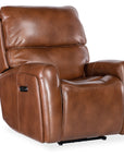 MS - Crosby Zero Gravity Power Recliner With Power Headrest - Brown