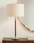 Iliana - Wood Table Lamp - Brass,Gold,Woodtone