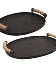 Viggo - Bronze Trays (Set of 2)