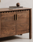 Wiley - 4 Door Sideboard - Vintage Brown