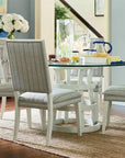 Escape - Hamptons Dining Chair - Pearl Silver