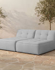 Sunseeker - 2 Piece Outdoor Sun Lounger - Light Blue