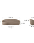 Cove - Outdoor Sofa - Taupe