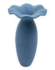 Ruffle - 16" Decorative Vessel - Light Blue