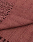 Throws - 50" x 70" TC Hunter Throw - Cherrywood Red