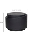 Cosmo - Outdoor Accent Table - Black