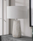 Pikes - Table Lamp - Stone-Ivory