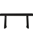Silas - Dining Table - Black Ash