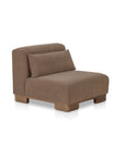 June - Slipper Chair - Dark Brown