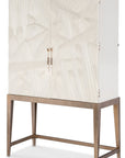 Melange - Dream Weaver Bar Cabinet - White