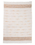 Throws - TC Albedo Throw - Ivory / Rust