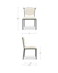 Ferris - Dining Chair - Cream / White