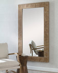 Ranahan - Rustic Farmhouse Mirror - Light Brown