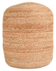 Poufs - Madeira Jute Pouf - Natural