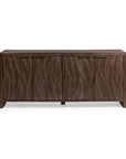 Braxton - 4 Door Cabinet - Tundra Brown