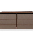 Rye - 6 Drawer Dresser - Warm Brown