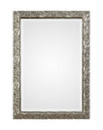 Evelina - Leaves Mirror - Silver