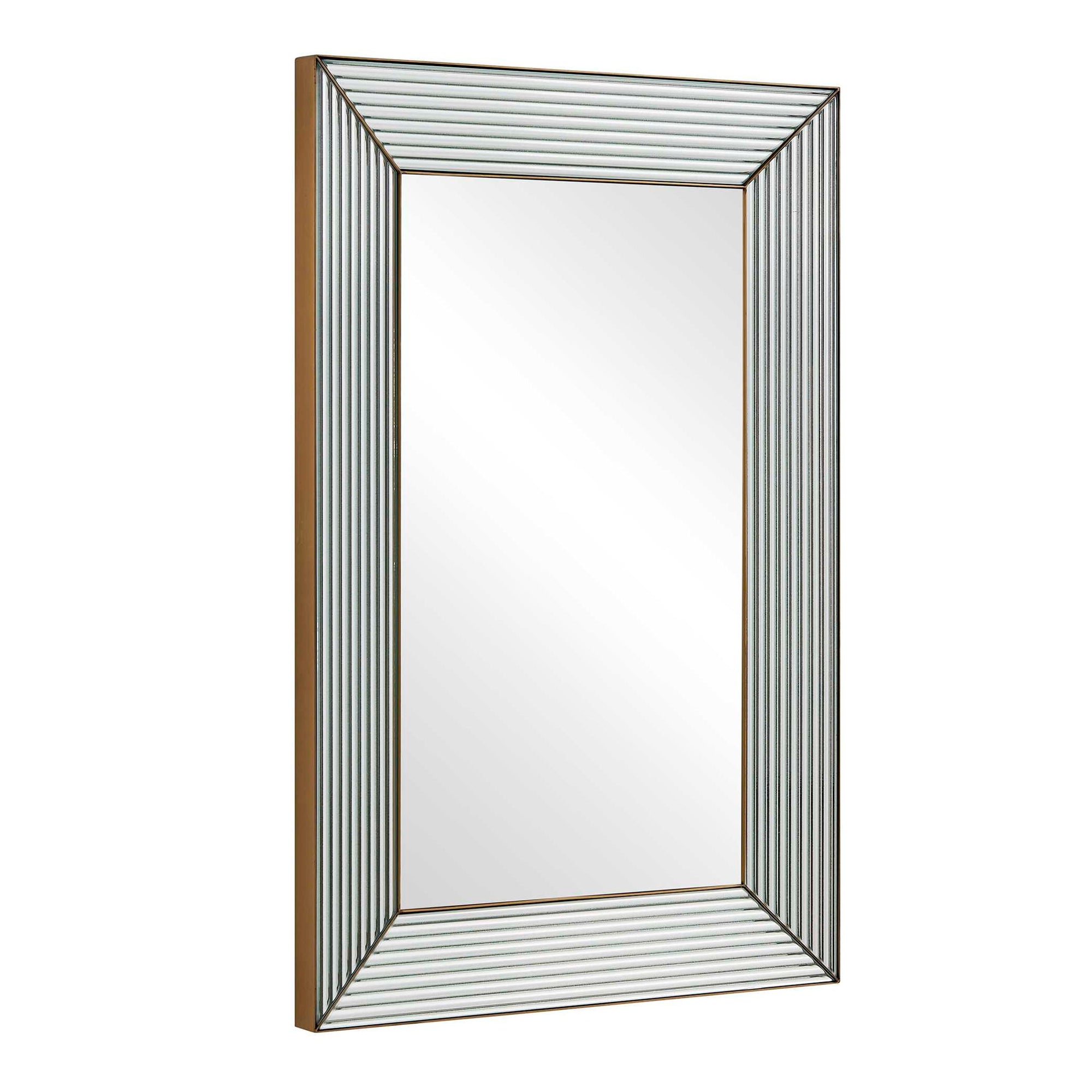 Illuminate - Mirror - Antique Brass