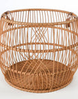 Rug Displays - Rattan Iron Basket