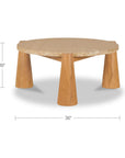 Pax - Outdoor Coffee Table - Natural