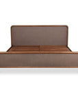 Rye - Queen Bed - Warm Brown