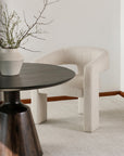 Myron - Dining Table - Dark Sheesham